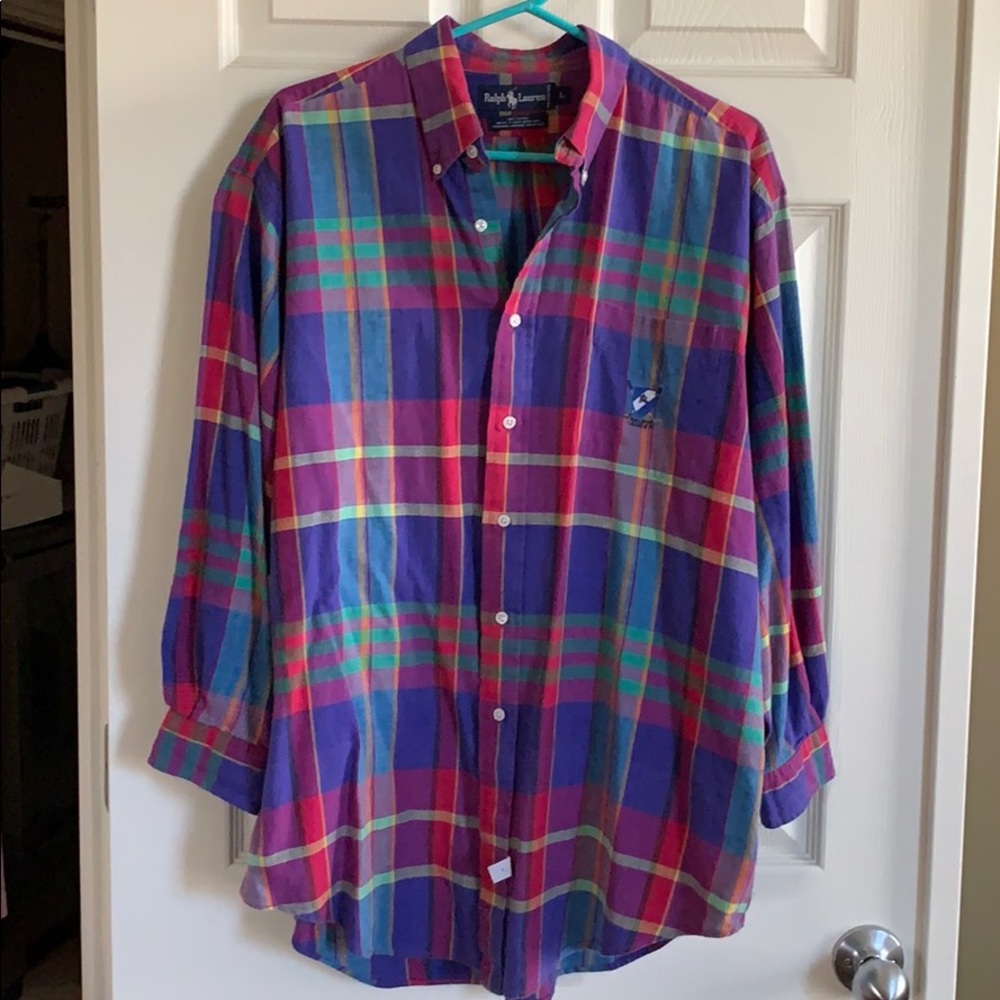 Ralph Lauren men’s plaid shirt